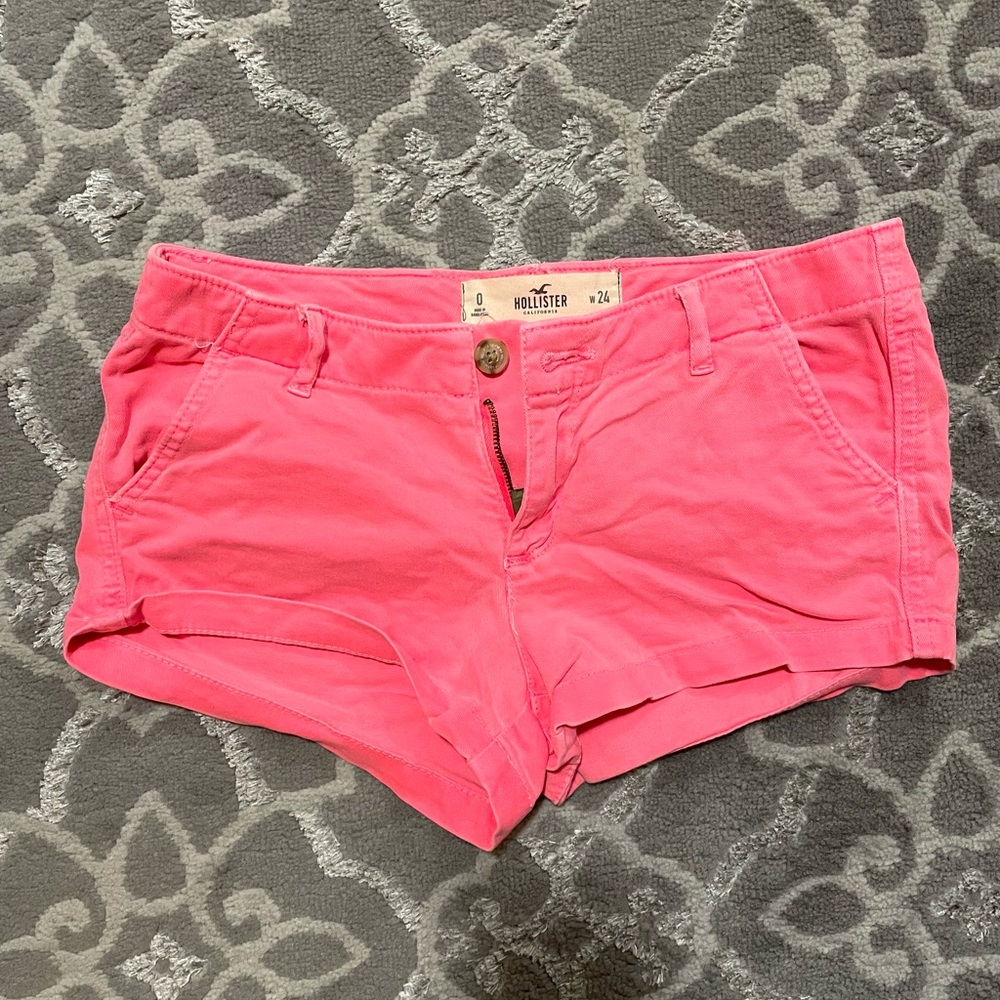Hollister Pink Jean Shorts size 24
